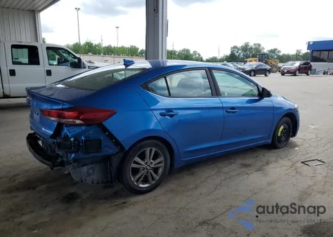 2018 Hyundai Elantra Sel из США, поврежденный, VIN 5NPD84LF9JH301341